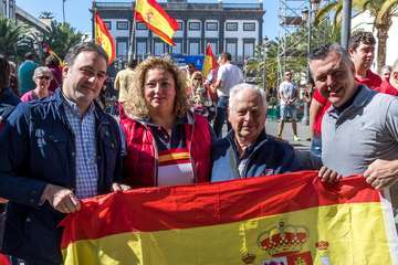 Concentración en la capital grancanaria por la 